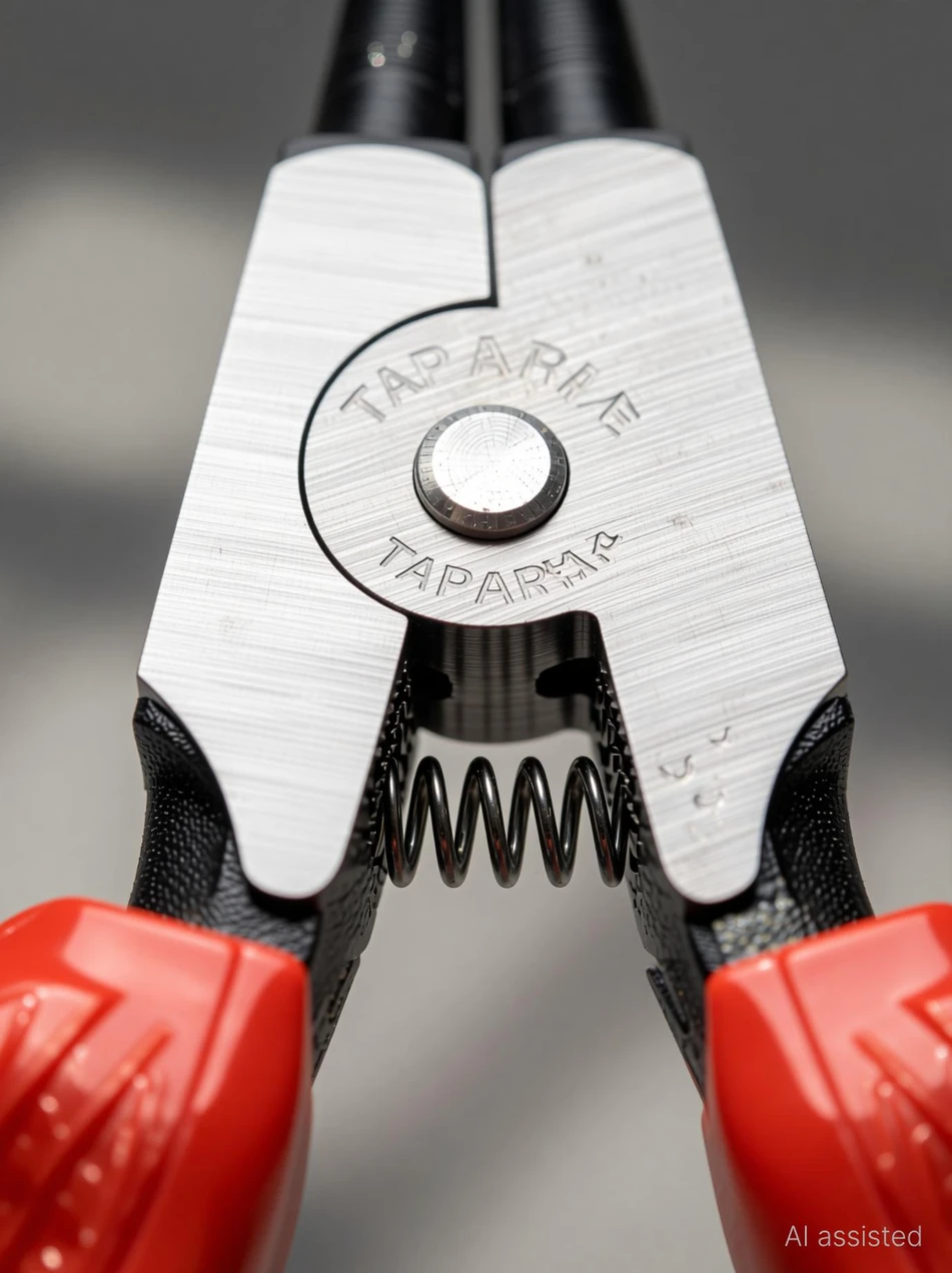 TAPARIA 1444-7C1444-7S Combination Snap Ring Plier (Length 17.78 cm)