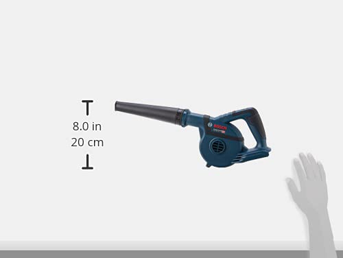 Bosch GBL 18V-120 Heavy Duty Cordless Air Blower (Solo Tool), 270 Km/h, 17,000 rpm, 1.1 Kg (18V Batteries and Chargers sold