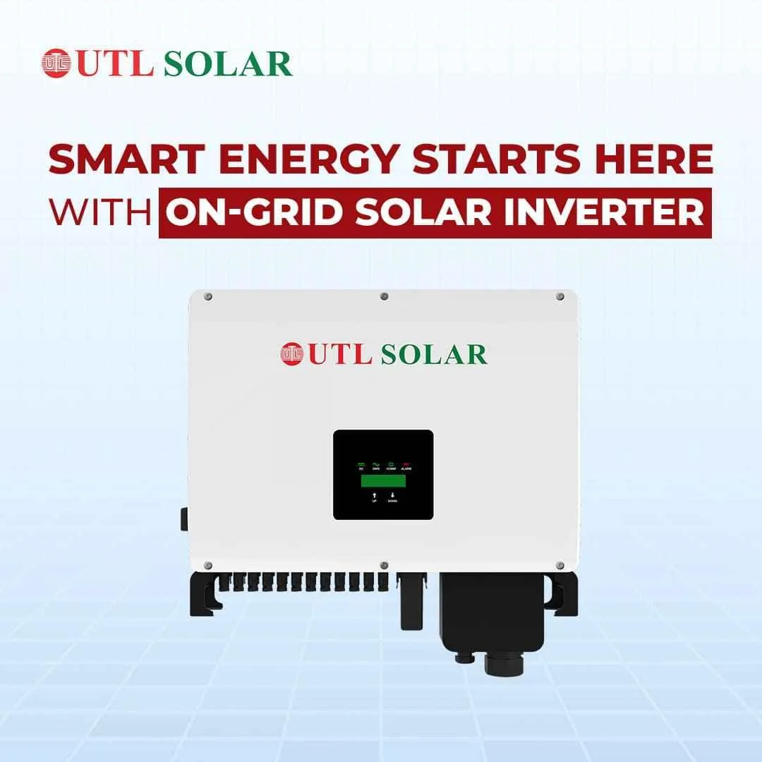 UTL 60 F3 GT-GX (Pro) 60kW Three Phase 3 MPPT On Grid Solar Inverter, XGT-XX60-X-F3-GX-Pro