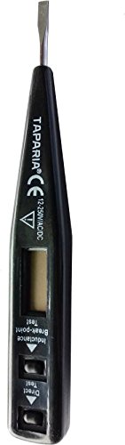 Taparia MDT 81 Digital Voltage Tester 12V-220V ACDC 2-in-1 Line & Electrical Tester Pen for Circuit Check Induction Voltage Testing LCD Display Breakpoint & Live Object Detection