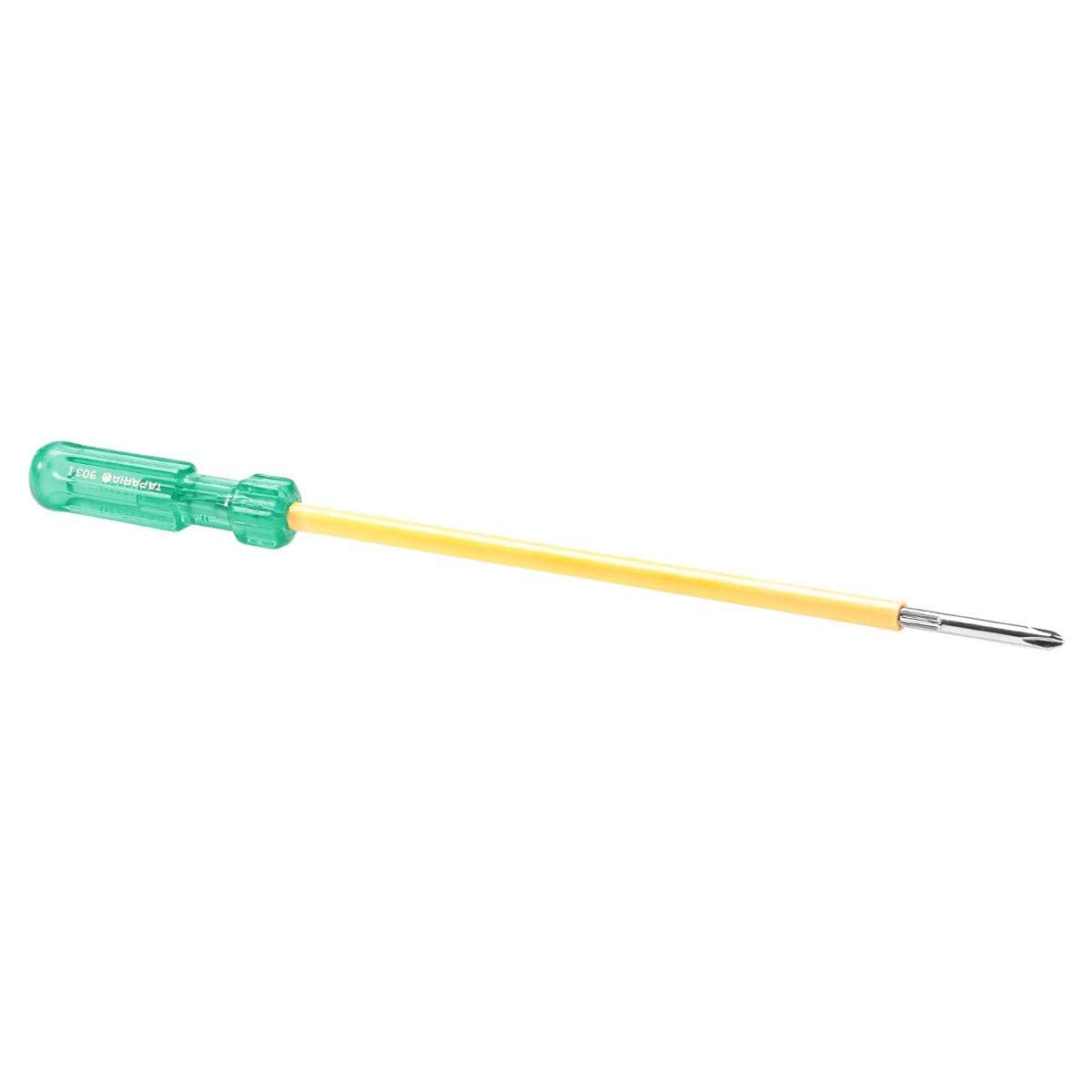 Taparia 903 I Steel Two in One Screw Driver (Green and Yellow), 1 pc
