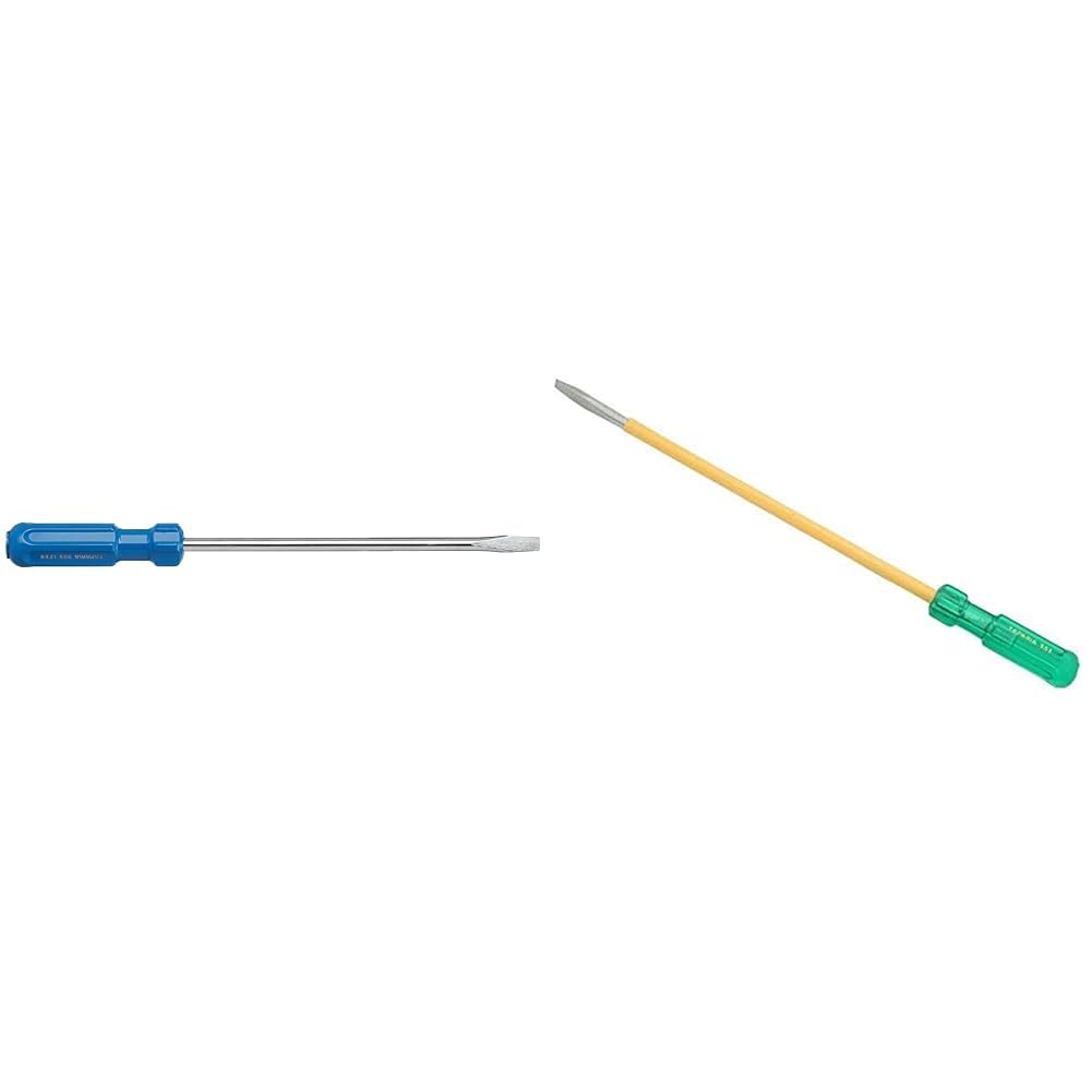 Taparia OGS 1250 Steel (10 x 1.5mm) Striking Screw Driver (Blue and Silver)