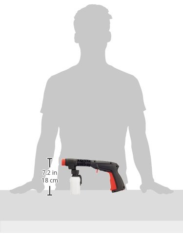 BOSCH 360 Degree High Pressure Washer Gun, 360° Joint Gun, Max Pressure 140 Bar, Variable Nozzle & High-Pressure Detergent Nozzle, Heavy-Duty Cleaning, Accessory for Aquatak Pressure washers, 0.50 Kg
