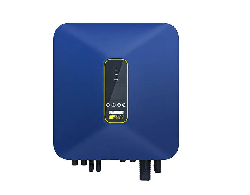 Luminous NXH 1P Hybrid HF NXH 130 A48 Solar Inverter for Home, Office & Shops – High Efficiency Hybrid Solar Inverter with Wi-Fi Monitoring & Lithium Battery Support