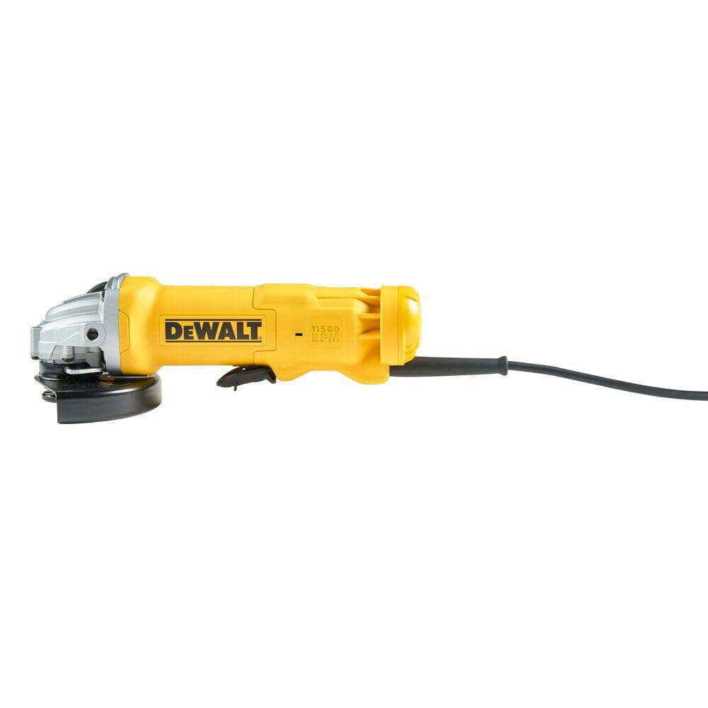 DEWALD DWE4233-QS 1400W 125mm Paddle Switch Angle Grinder