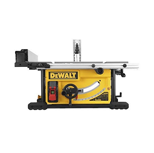 DEWALT DWE7492-IN 2000W Portable CORDED Table Saw (TABLE SIZE 68×65 cm), Cast Table Top Design, 82.5 cm of Rip Capacity, 2 Years Warranty, 250mm(10) Blade Diameter,4800 RPM