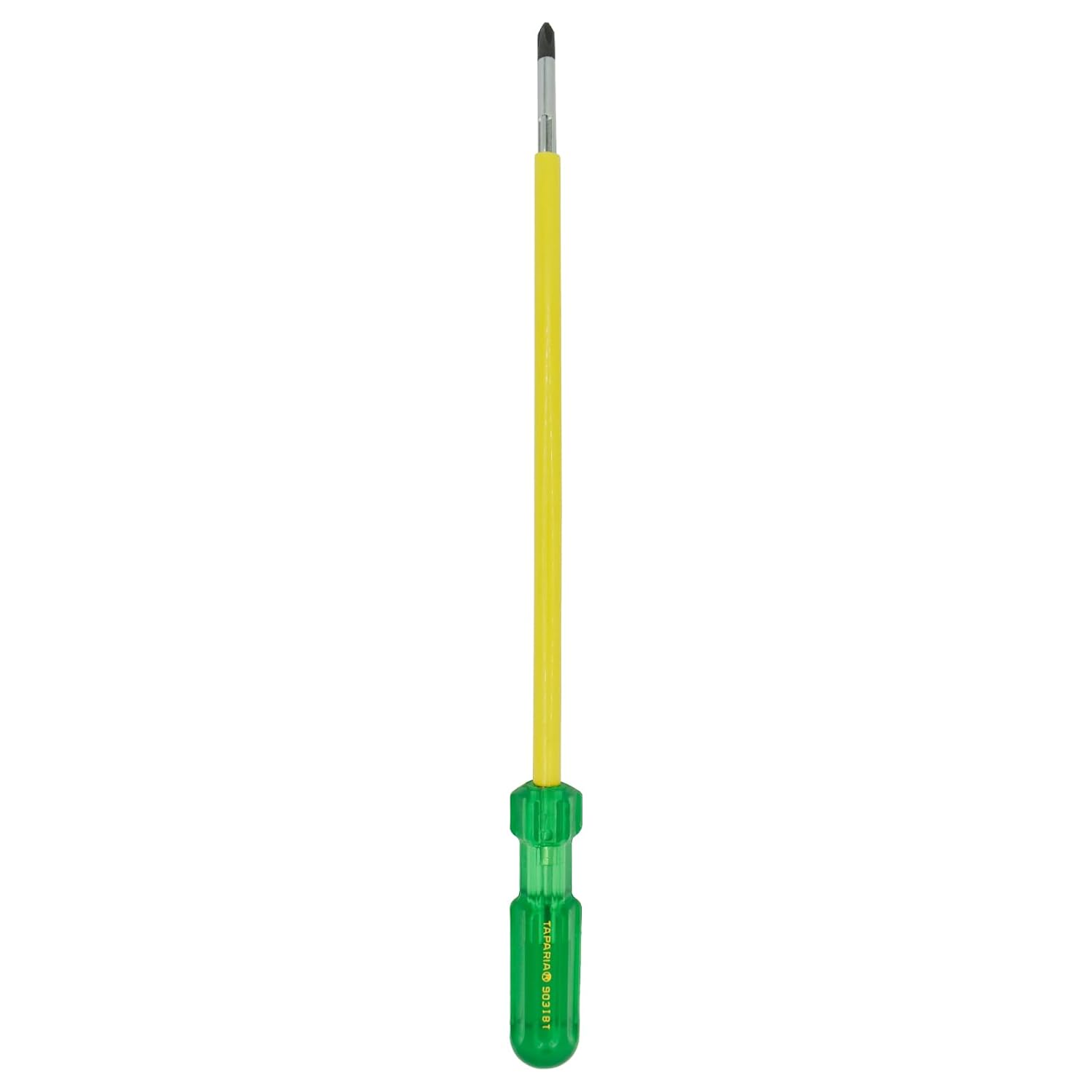 Tapria 903 IBT, Insulated 2 in 1 Screwdriver with Magnetic Blackened TipOverall Length 300 mm Blade Length 250 mm Tip Size -Star Ph2 x Slotted 6.0 Suitable for Home DIY Professional