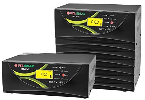 UTL Heliac 2000VA-24V Inverter with UIT 1536 Inverter Battery and 340W Solar Panel