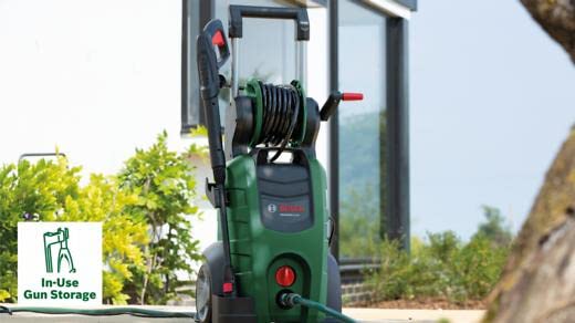 Bosch AdvancedAquatak 160 High Pressure Washer (Green)