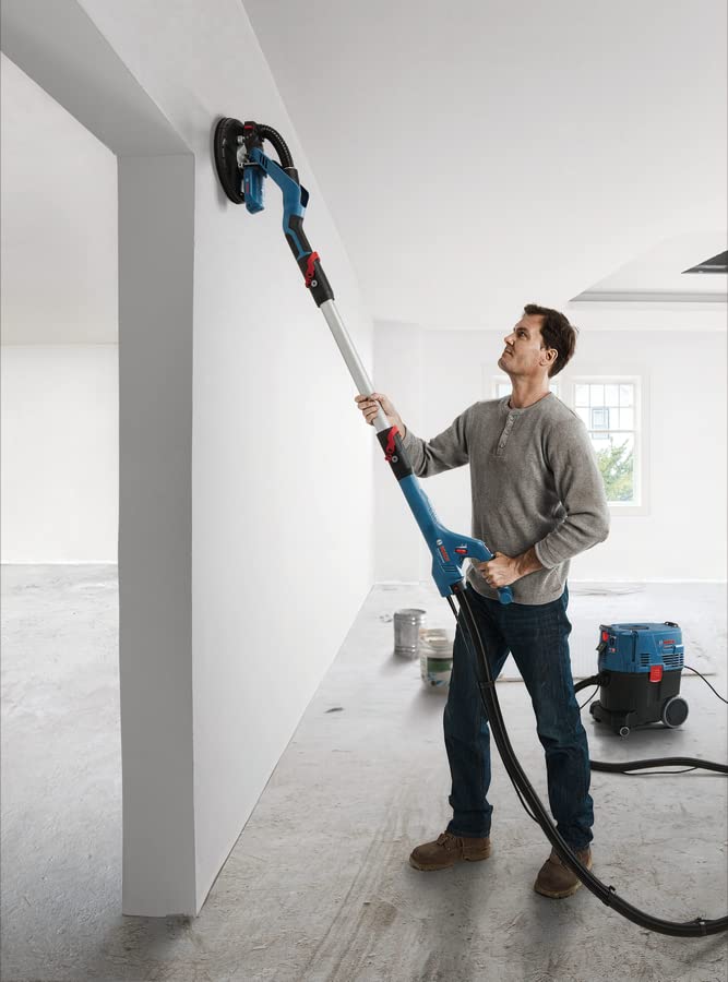 Bosch GTR 550 Drywall Sander, 550W, 215 mm, 910 rpm, UltraFlexible Head, Ceiling Suction, 4.8 kg