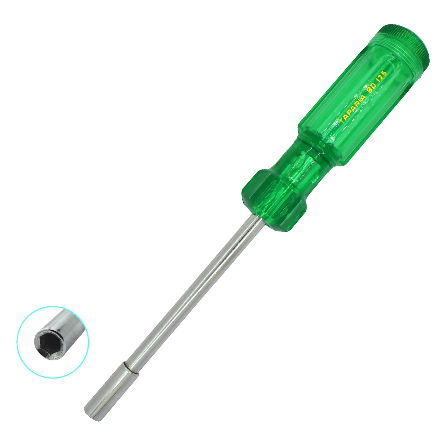 TAPARIA BD 125 Bit Driver, Green and Silver, 1 Piece, 8.0 x 125mm