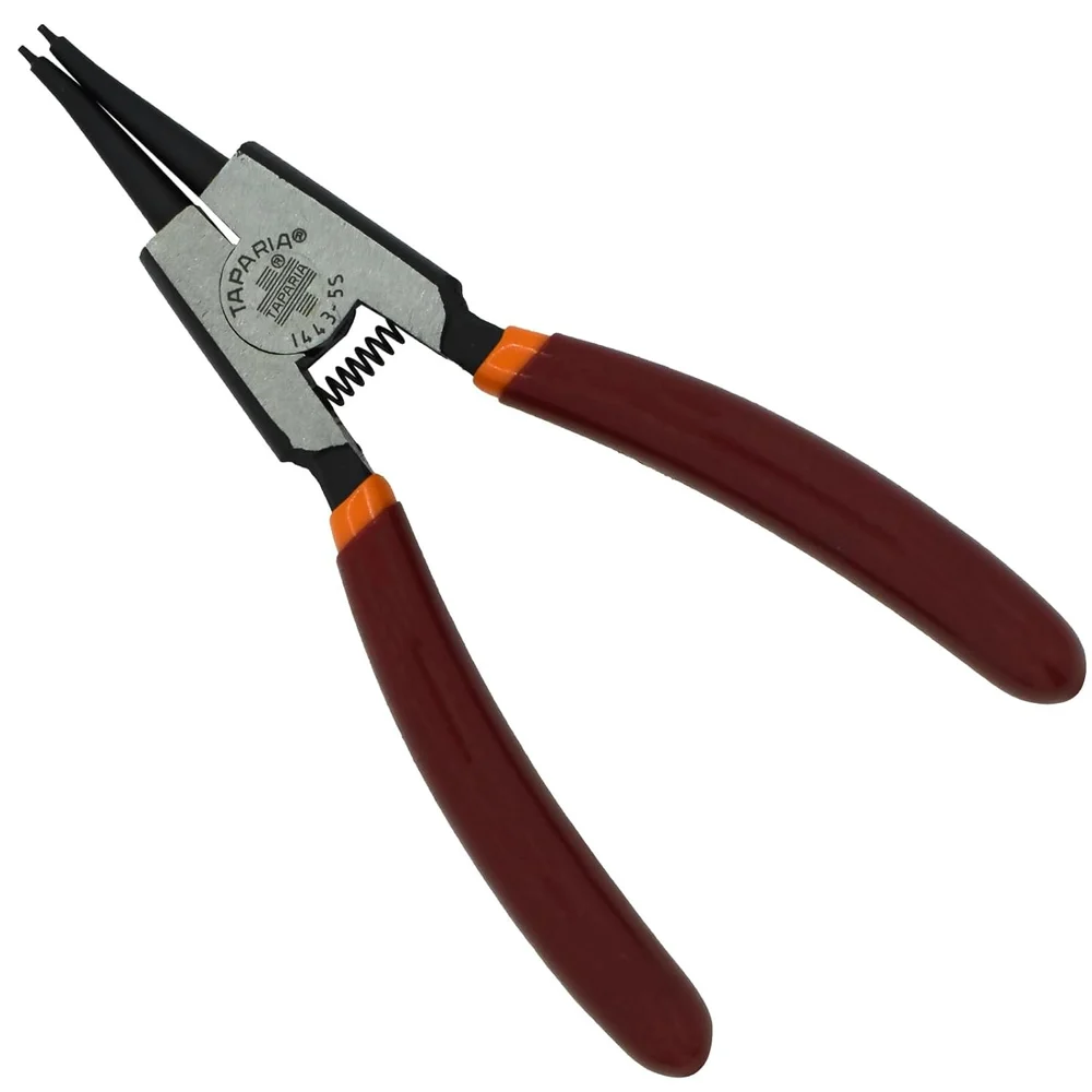 TAPARIA Circlip Pliers External Straight Model 1441-9S 225 mm 9 Inch Heavy Duty Snap Ring Pliers