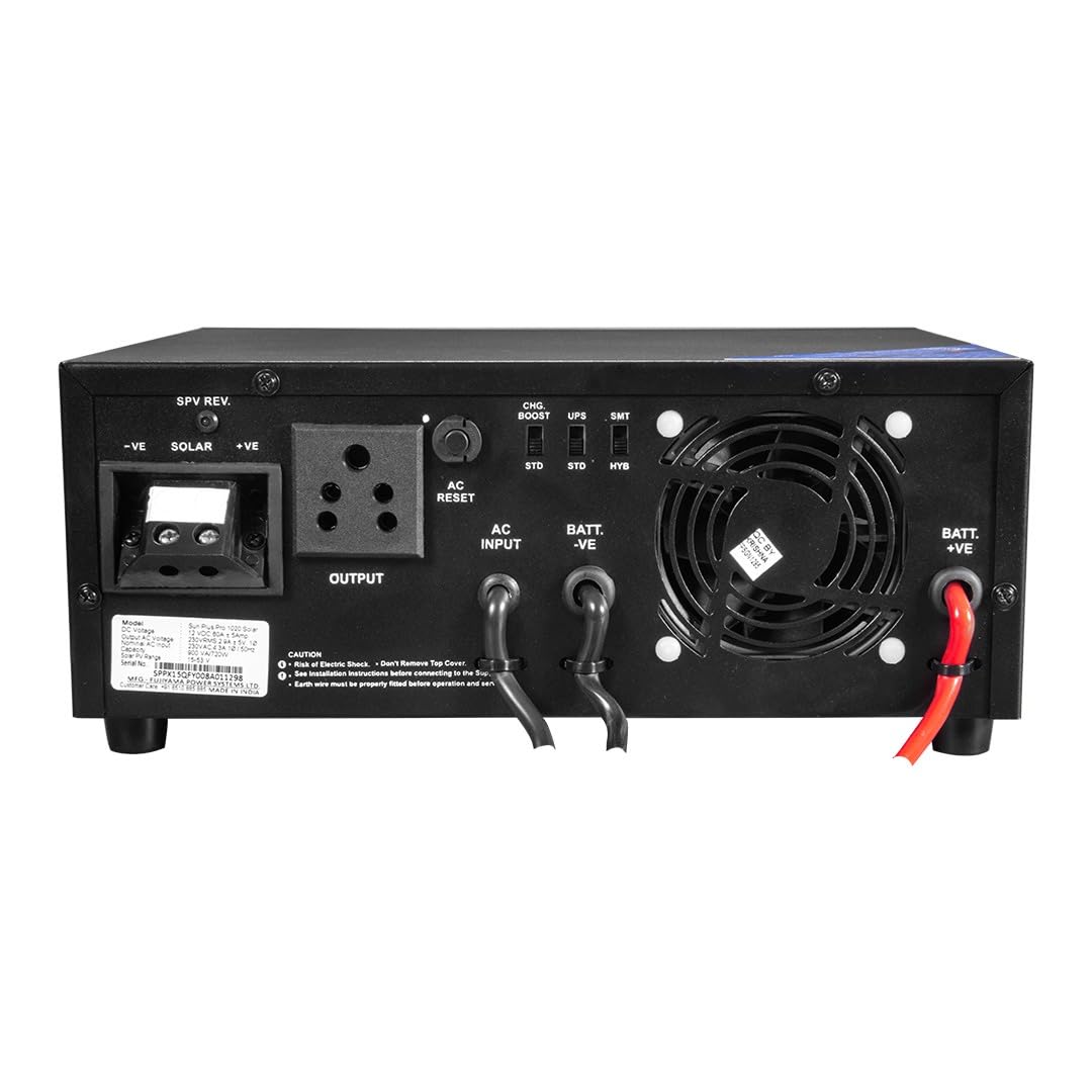 UTL Sun Plus Pro 1020 Inverter for Home, Office & Shops | MPPT Solar Inverter | Supports 1 Inverter Battery | LED Display | Easy Installation