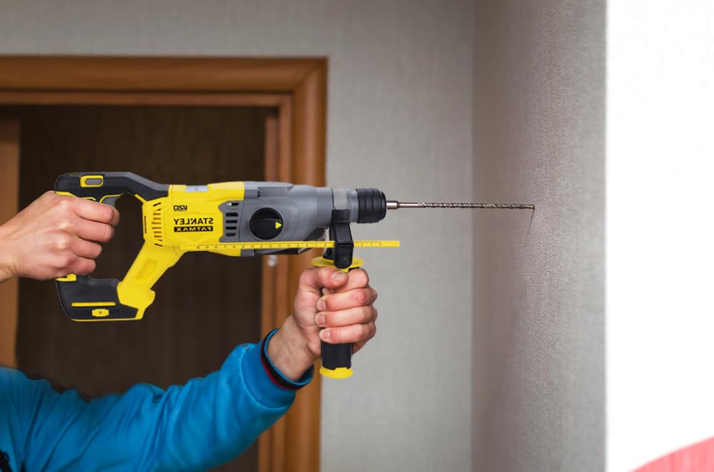 STANLEY FATMAX SBH900-B1 20V, Variable speed switch, 1500 rpm, 20 mm Cordless Brushless SDS Rotary Hammer