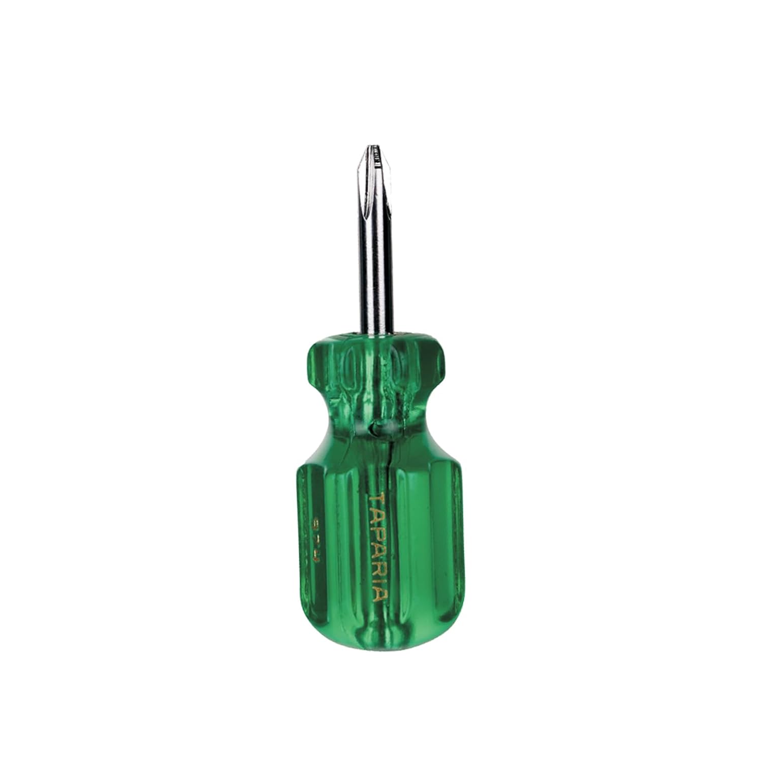 TAPARIA, 2 PC SCREWDRIVERS SET1 x 2 in 1 STUBBY SCREWDRIVERS & 1x STRIKING SCREWDRIVER, (OGS 8260, 974). Used for Industrial application, DIY, Electricals, Carpentary, Professional and Home use.