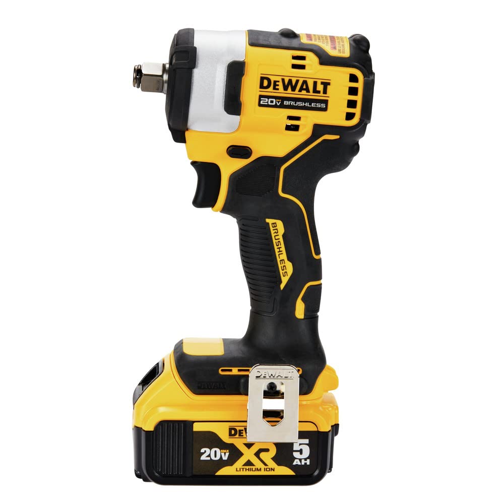 DEWALT DCF911P2-IN 20V MAX 12 in. Cordless Impact Wrench with Hog Ring Anvil Kit