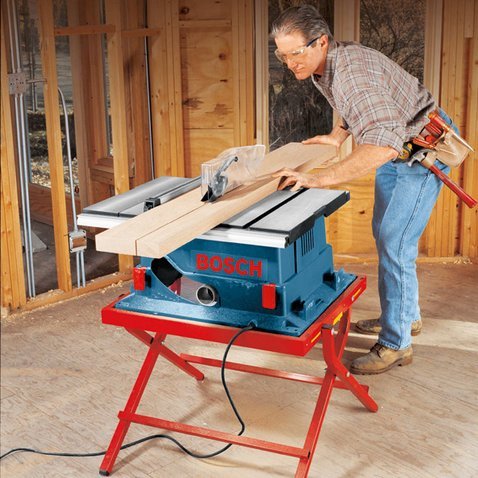 Bosch GTS 10 J Professional Table Saw – Blue