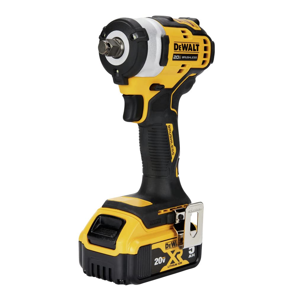DEWALT DCF911P2-IN 20V MAX 12 in. Cordless Impact Wrench with Hog Ring Anvil Kit