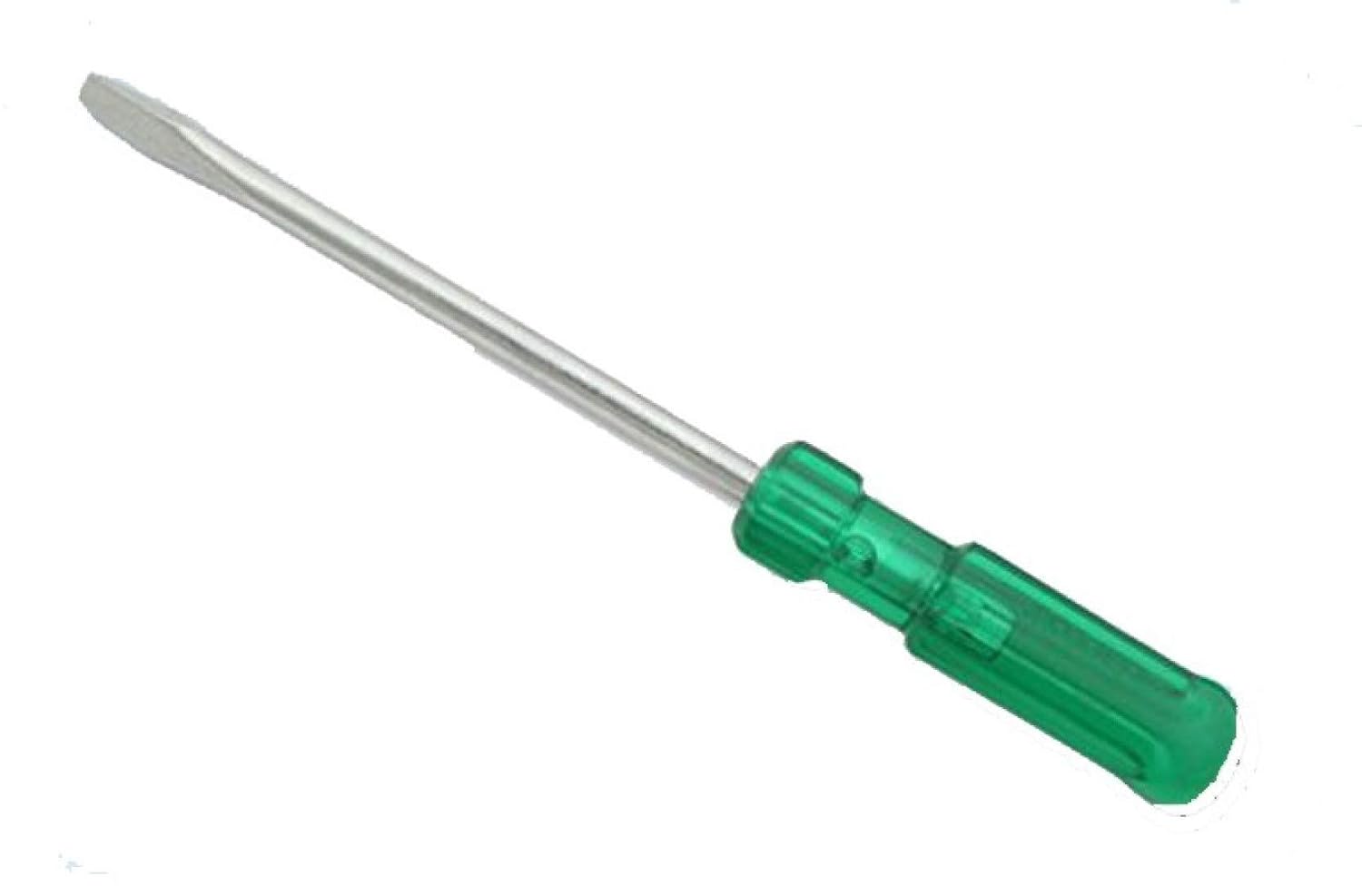 Taparia 833 I Steel (4.0 x 0.6mm) Insulated Screw Driver (Green and Yellow)