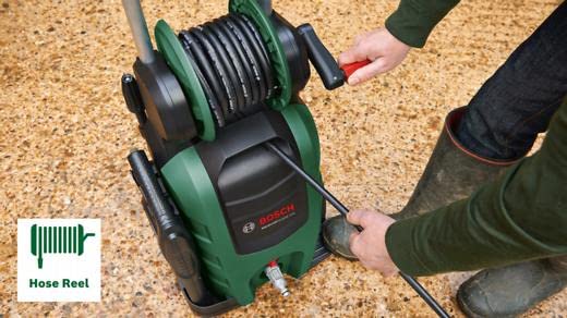 Bosch AdvancedAquatak 160 High Pressure Washer (Green)