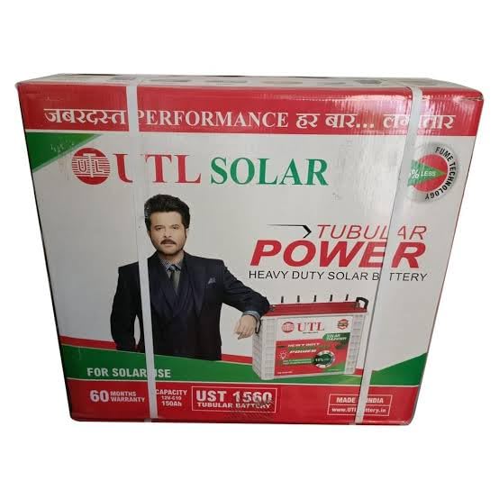 UTL Solar 200Ah Tubular Inverter Battery UIT 2036 battery