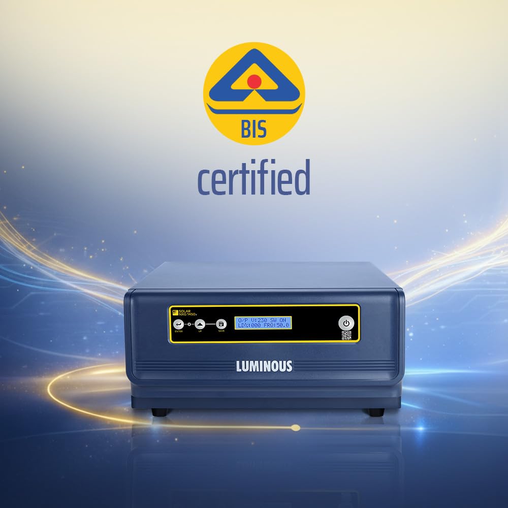 Luminous Single Phase Off-Grid Pure Sine Wave Solar Inverter, PWM and iSOT Technology
