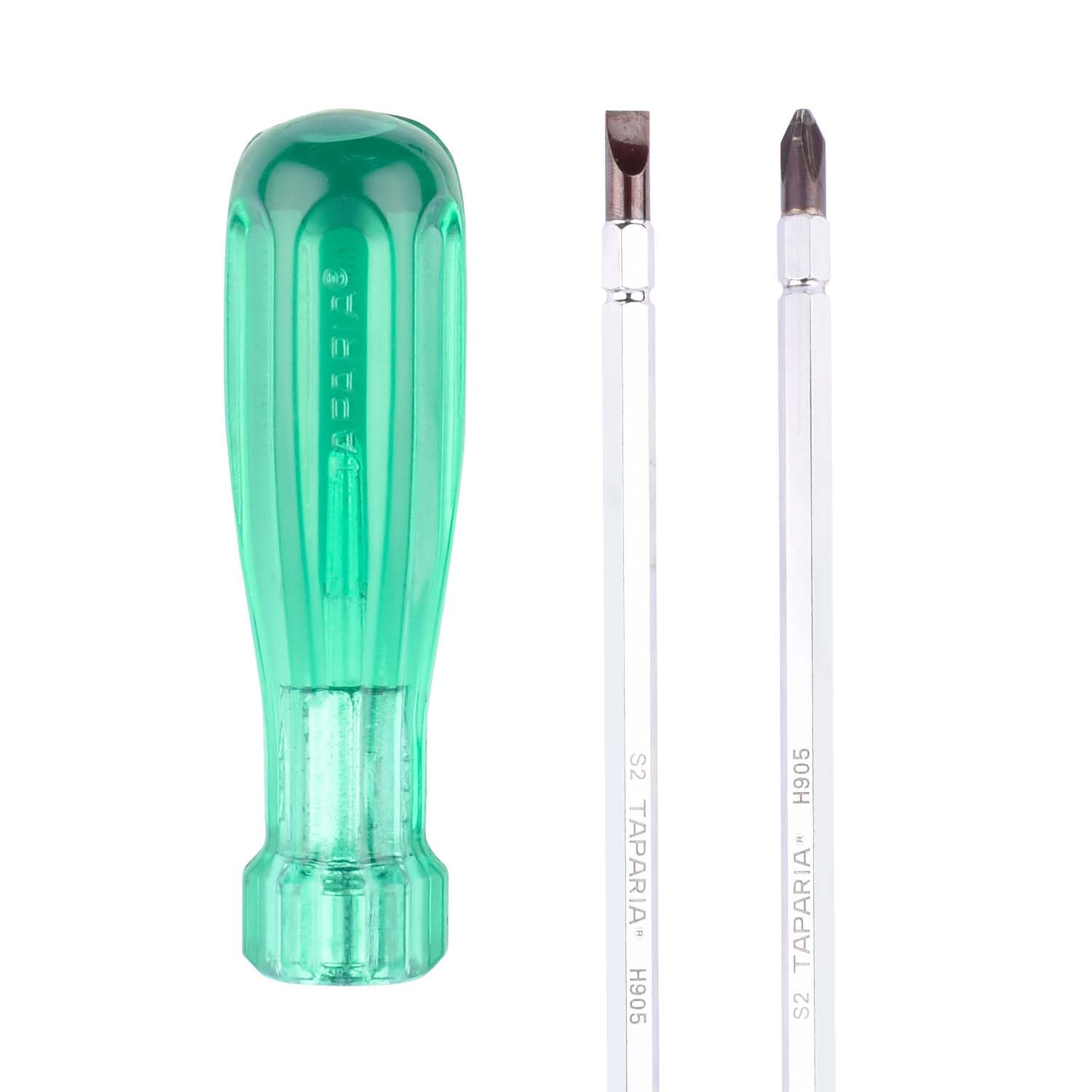 Taparia 6 Hex Shank 2 Way Screwdriver (H 905), 1 Pc,Multicolor