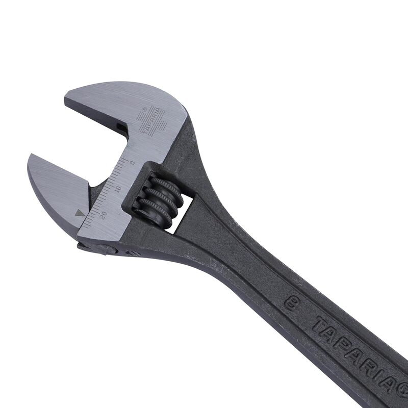 Taparia 1171-8, 8-Inch (205 mm) Adjustable Spanner – Forged Chrome Vanadium Steel with Precision Jaws and Insulated Grip, 26mm Jaw Opening for Tightening, Loosening, and Plumbing – Professional Tool for Mechanics, Electricians, and DIY Repairs