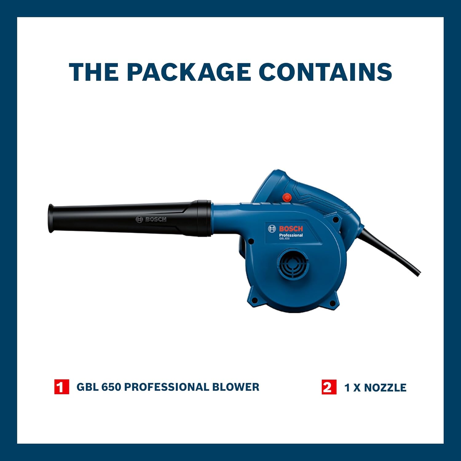 Bosch Electric Blower 650 W 16000 RPM, GBL 650