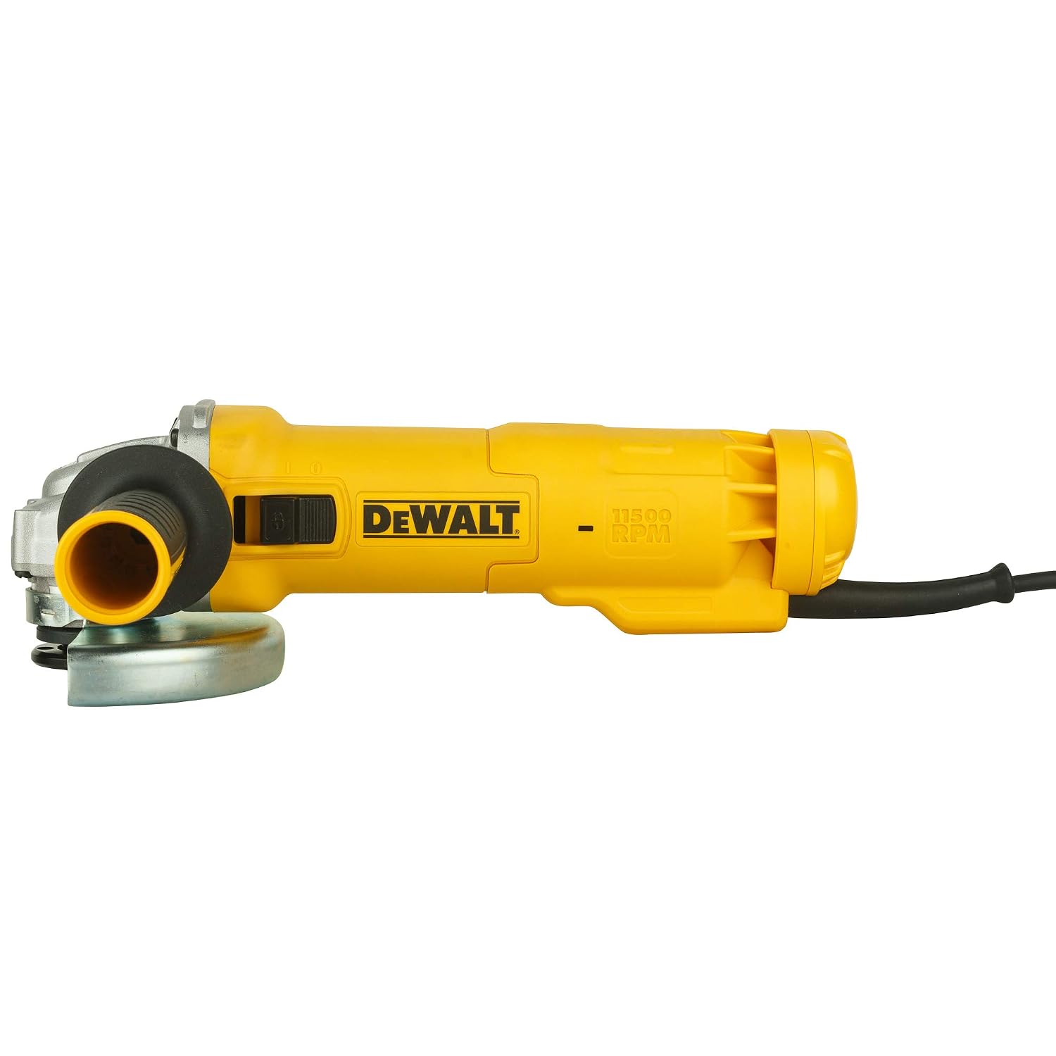 DEWALT DWE4235 1400W, 125mm Medium Angle Grinder with DES Technology and Innovative Anti Vibration System