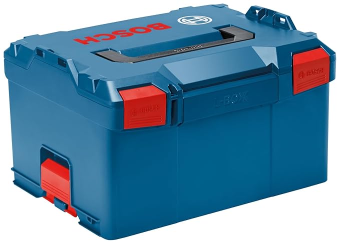 BOSCH L-BOXX 238 Professional Carrying Case System, Easy Click Mechanism, Robust ABS Design, 442x357x253mm Dimensions, Full Compatibility, Bosch Mobility System, 6 Months Warranty