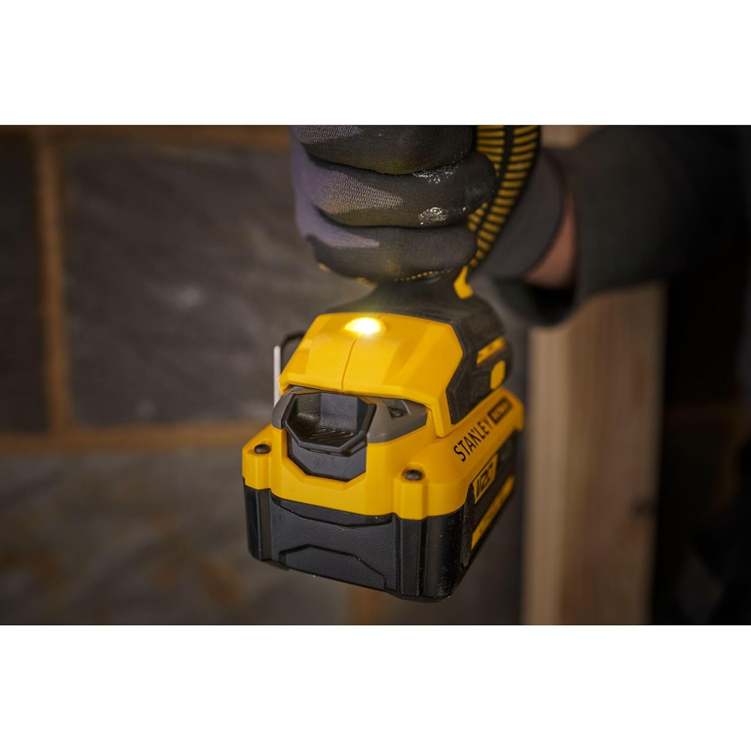 STANLEY FATMAX SBI811-B1 20V MAX CORDLESS Brushless 14 Inch Hex Impact Driver 2900 RPM Variable Speed 180 Nm High Torque Heavy Duty Power Fastener – BARE TOOL