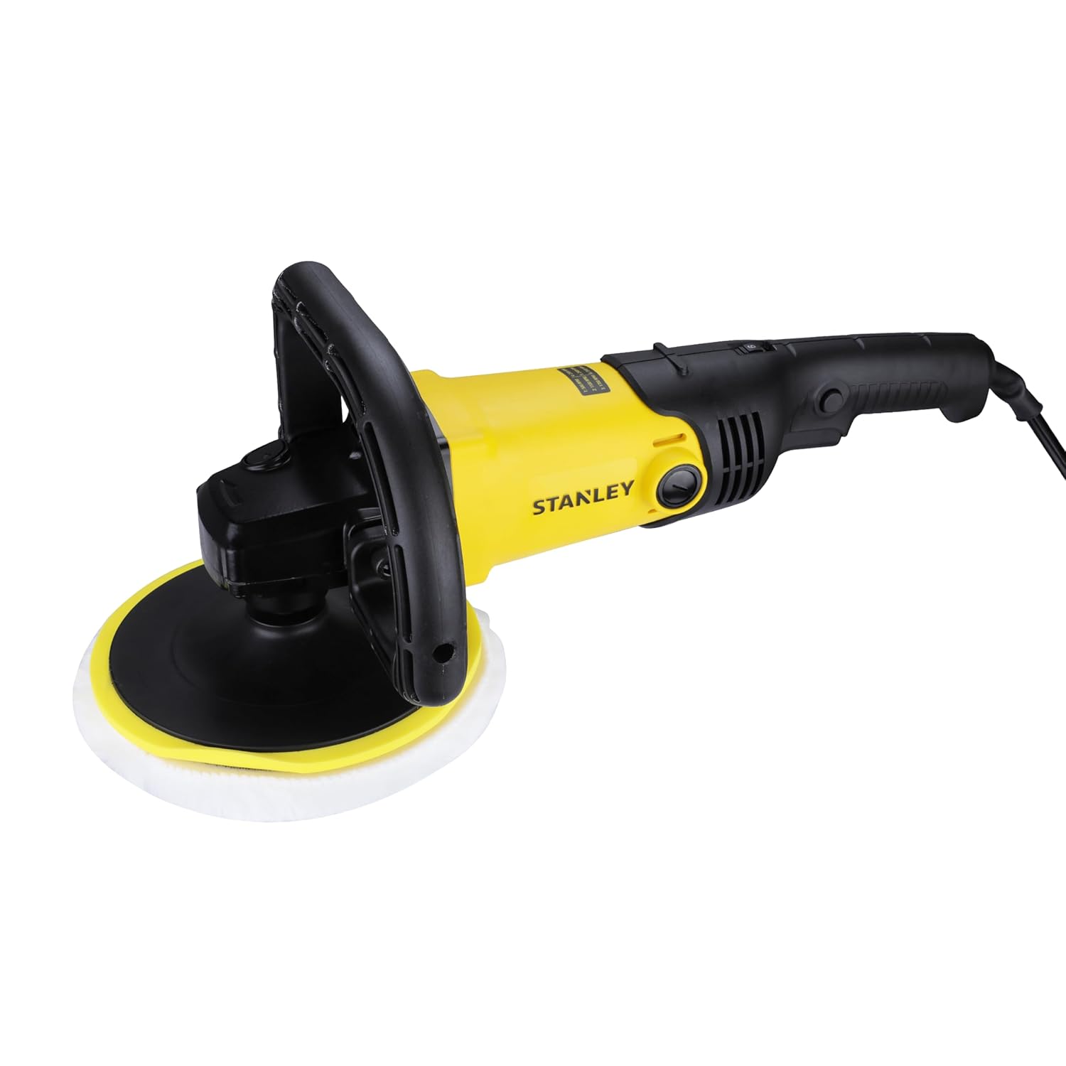 STANLEY SP137 1300W 180mm Polisher with High Rotation Speed, Ideal for Delicate Polishing, Buffing, Waxing & Glazing Applications