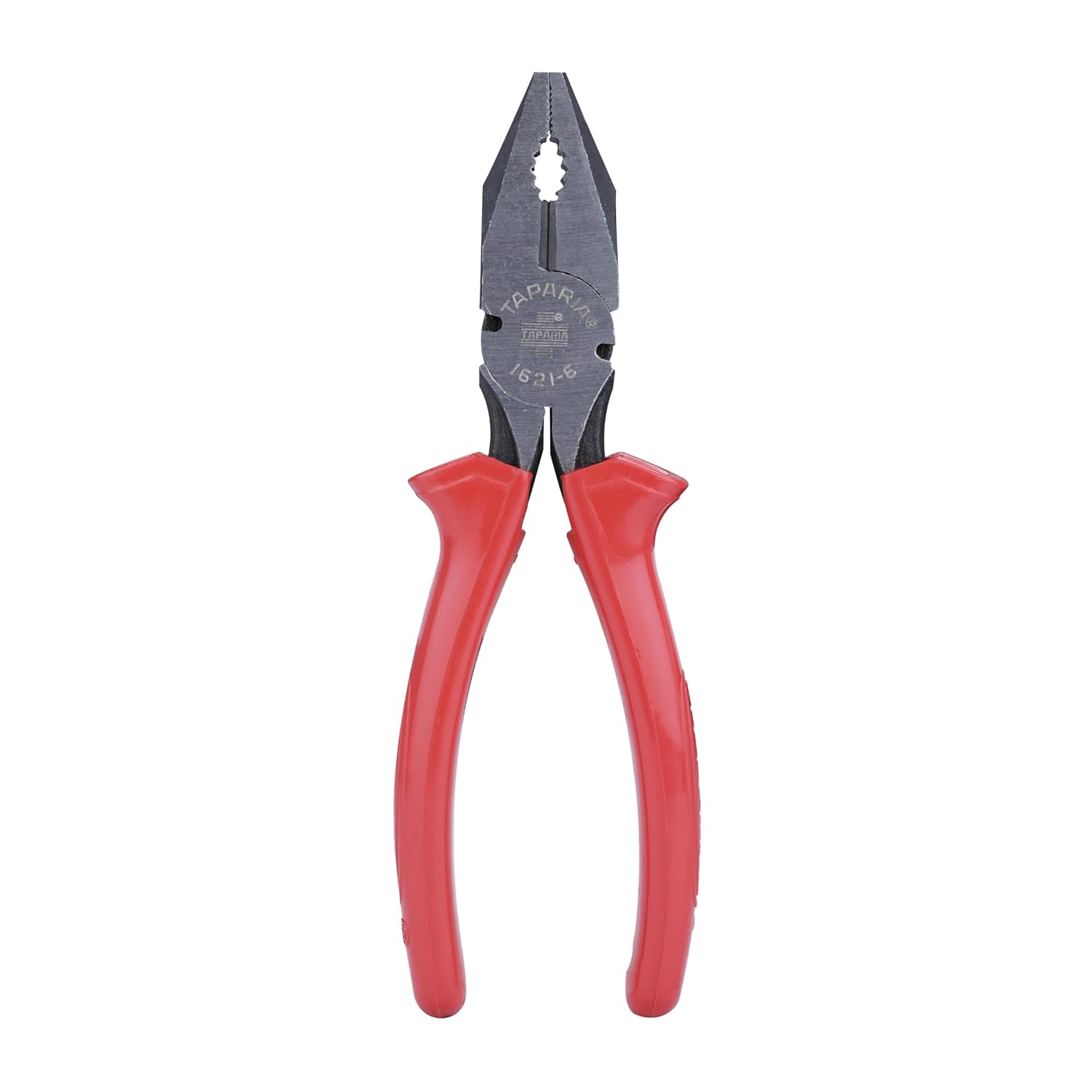 Taparia 6-Inch (152mm) Taparia Multi-Purpose Combination Pliers 1621-6 – Heavy-Duty Chrome Nickel Steel with Precision Serrated Jaws and Wire Cutter, Ergonomic Handles for Gripping, Cutting, and Bending – Perfect for DIY, Electrical, and Automotive Tasks