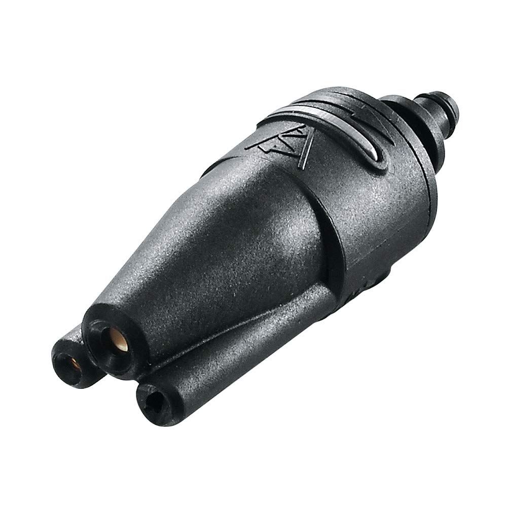 Bosch F016800579 3-in-1 Nozzle for AQT Pressure Washer (Black) & Bosch F016800421 Self Priming Suction Hose