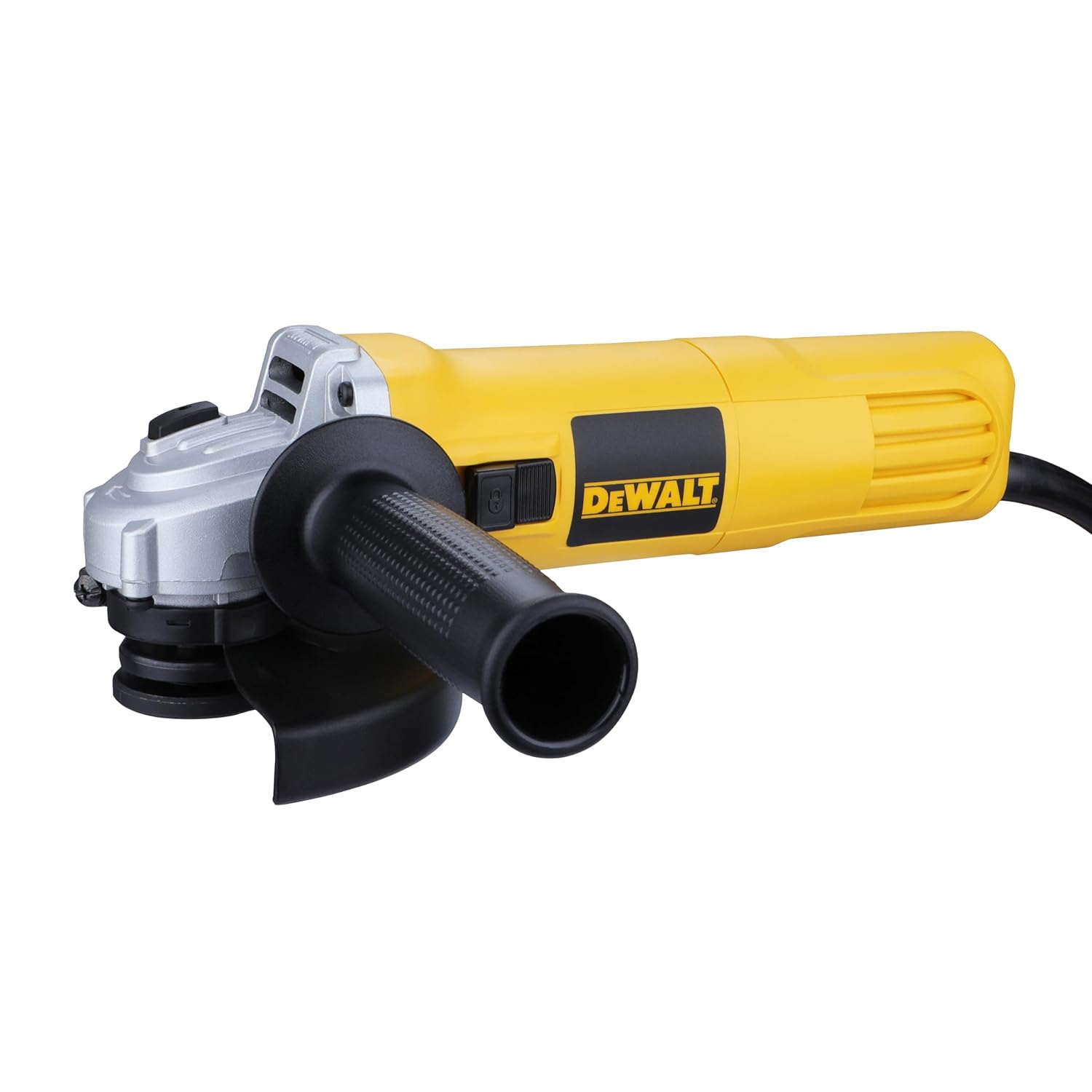 DEWALT DWE4115-IN01, 950W, 5” (100mm) Heavy Duty Angle Grinder Engineered For Heavy Duty Applications with Spindle Lock and Slide switch, 2 Year Warranty