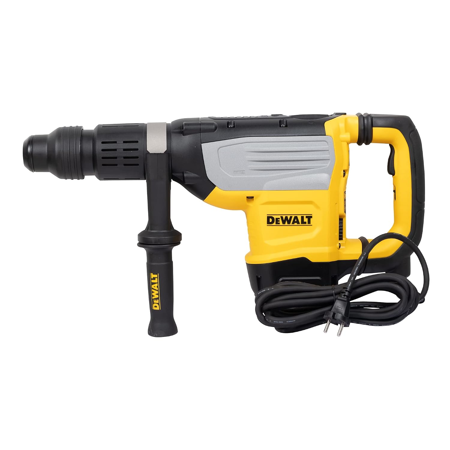 DEWALT D25773K-QS 1700Watt 52mm 10Kg SDS-Max 2-Mode Combi hammer with Anti Rotation System-Perform and Protect Shield