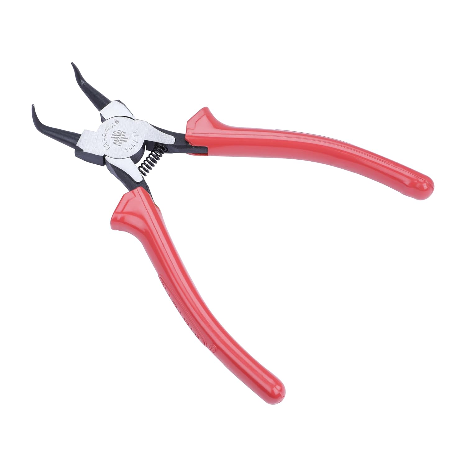 Taparia 1442-7 Internal Bent Nose Circlip Plier,Red