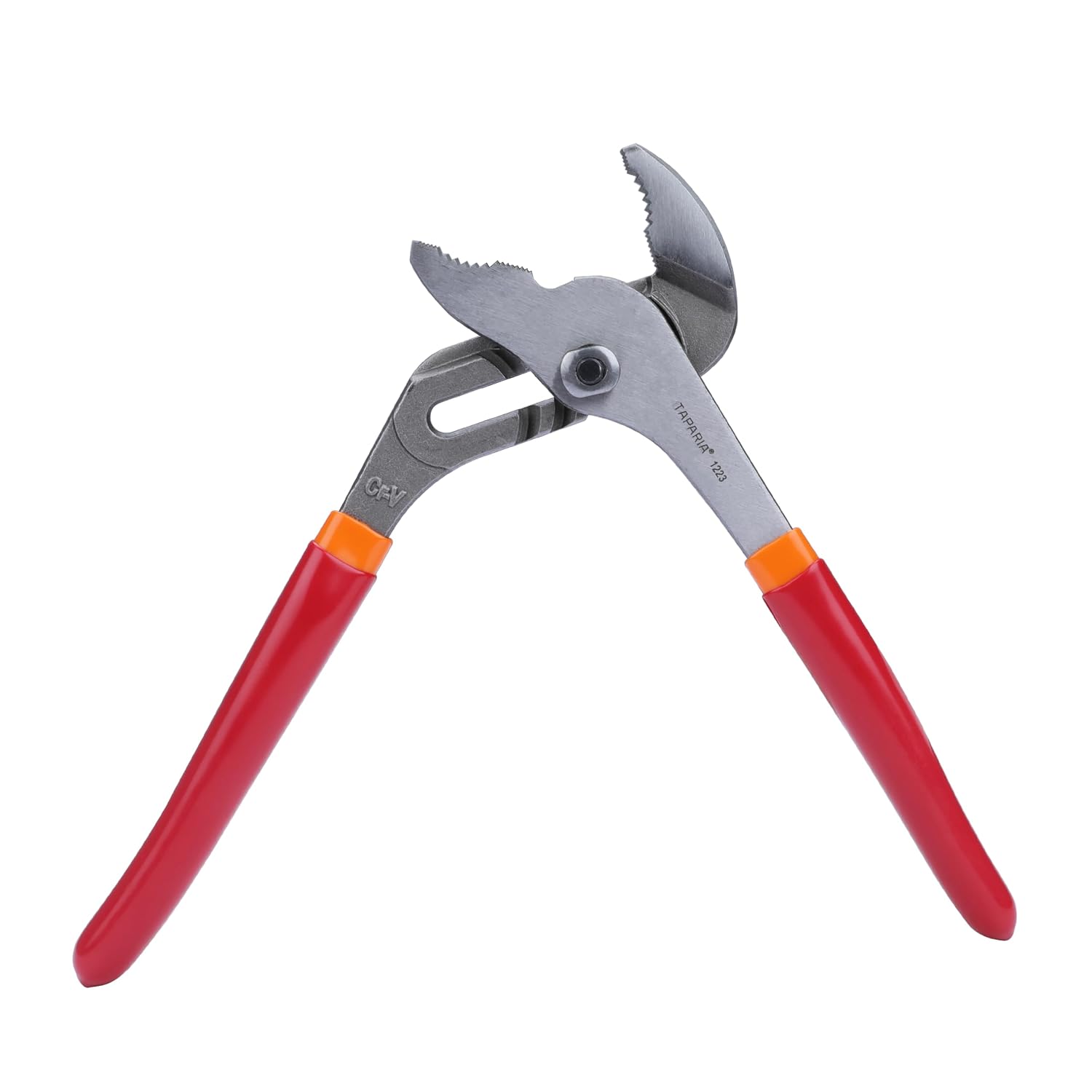 Taparia 1223 Steel (200mm) Water Pump Plier (Red and Silver)