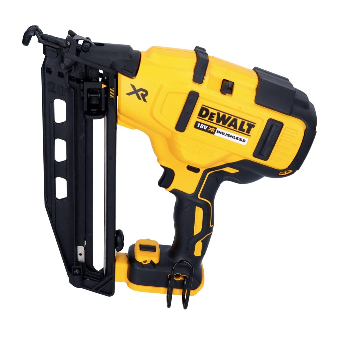 DEWALT DCN660D2 18V XR Li-ion Cordless 110 Nail Capacity Nailer with Brushless motor and 2×2.0Ah batteries included