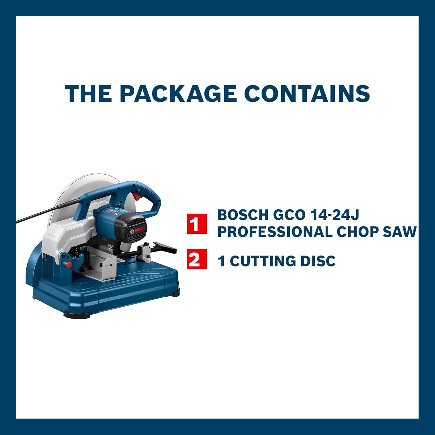 Bosch GCO 14-24 J Heavy Duty Corded Electric Metal Cut Off / Chop Saw