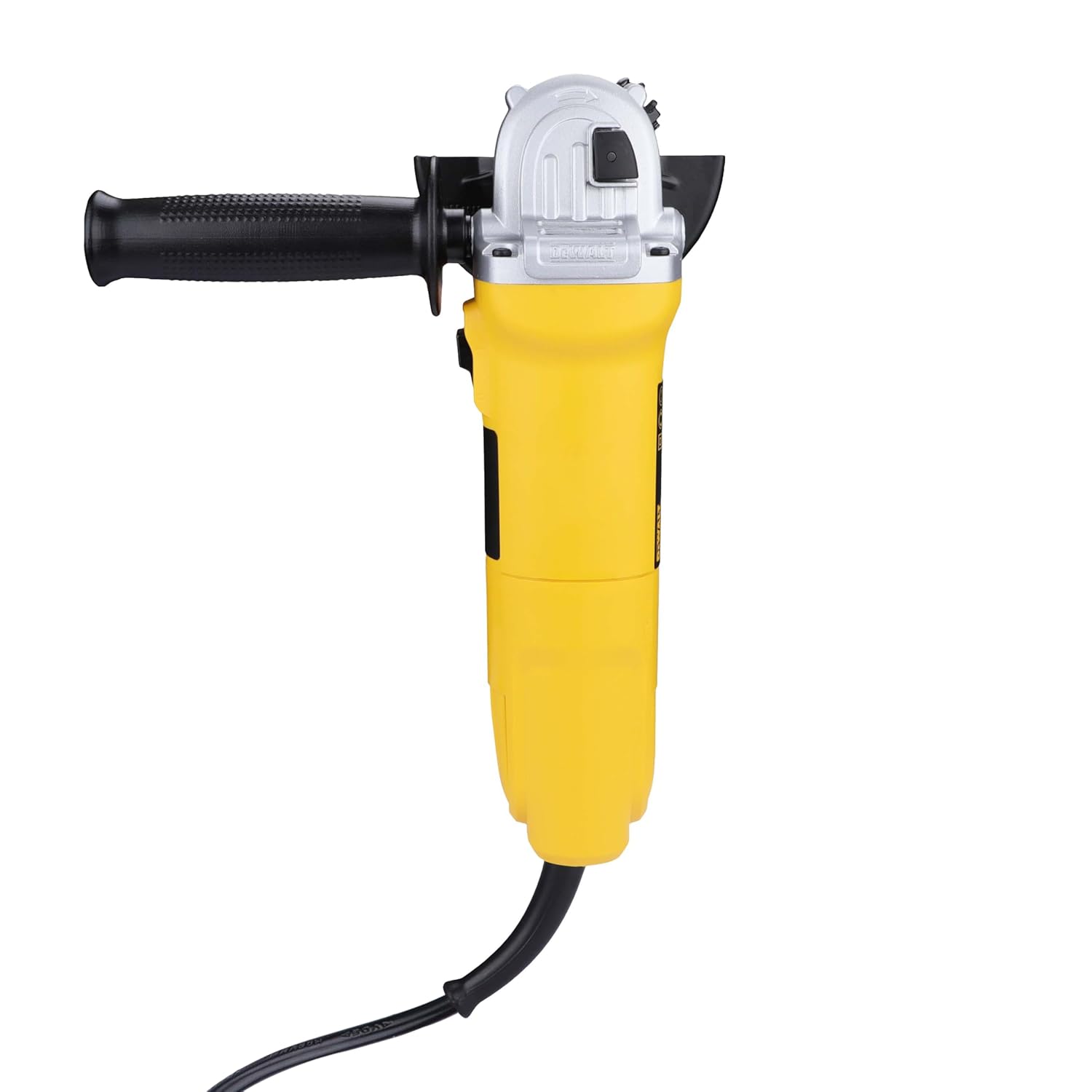 DEWALT DW802-IN, 850W, 4” (100mm) Heavy Duty Angle Grinder Engineered For Heavy Duty Applications with Spindle Lock and Slide switch, 2 Year Warranty