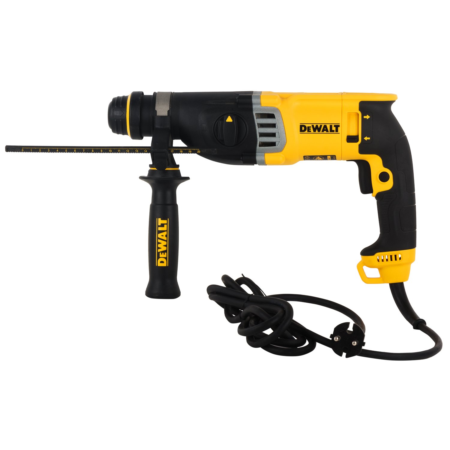 Dewalt Corded Electric 3.0J Impact Energy SDS-Plus 3 Mode 2Kg Combi Hammer, D25143K, 900Watt, 28mm