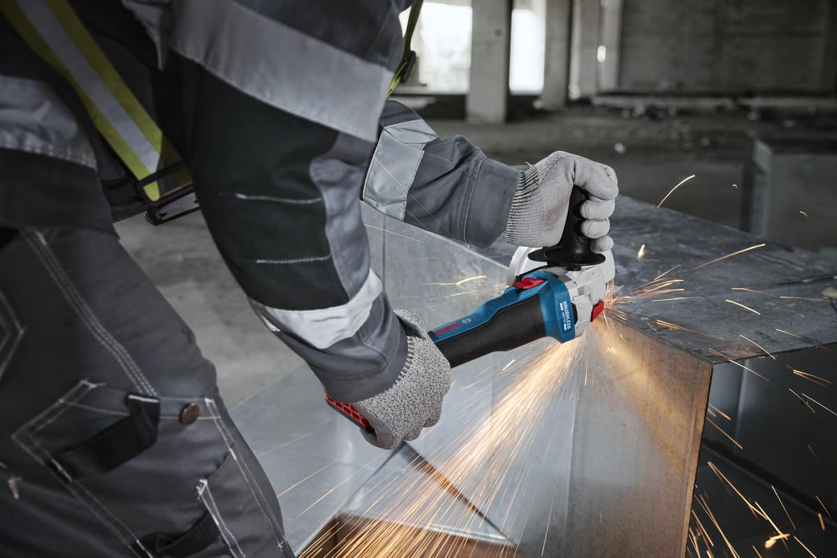 BOSCH GWS 18V-8 Professional Cordless Angle Grinder (Solo) | 800W Equivalent Power