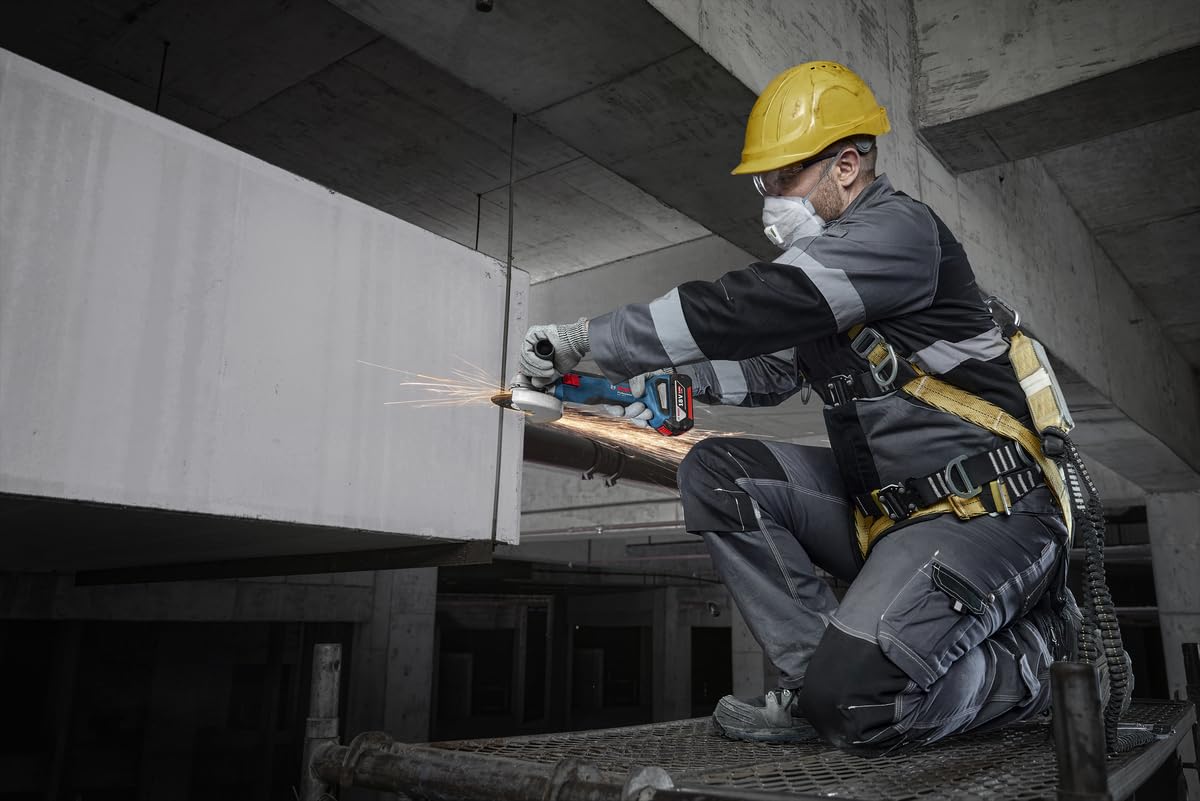 BOSCH GWS 18V-8 Professional Cordless Angle Grinder (Solo) | 800W Equivalent Power