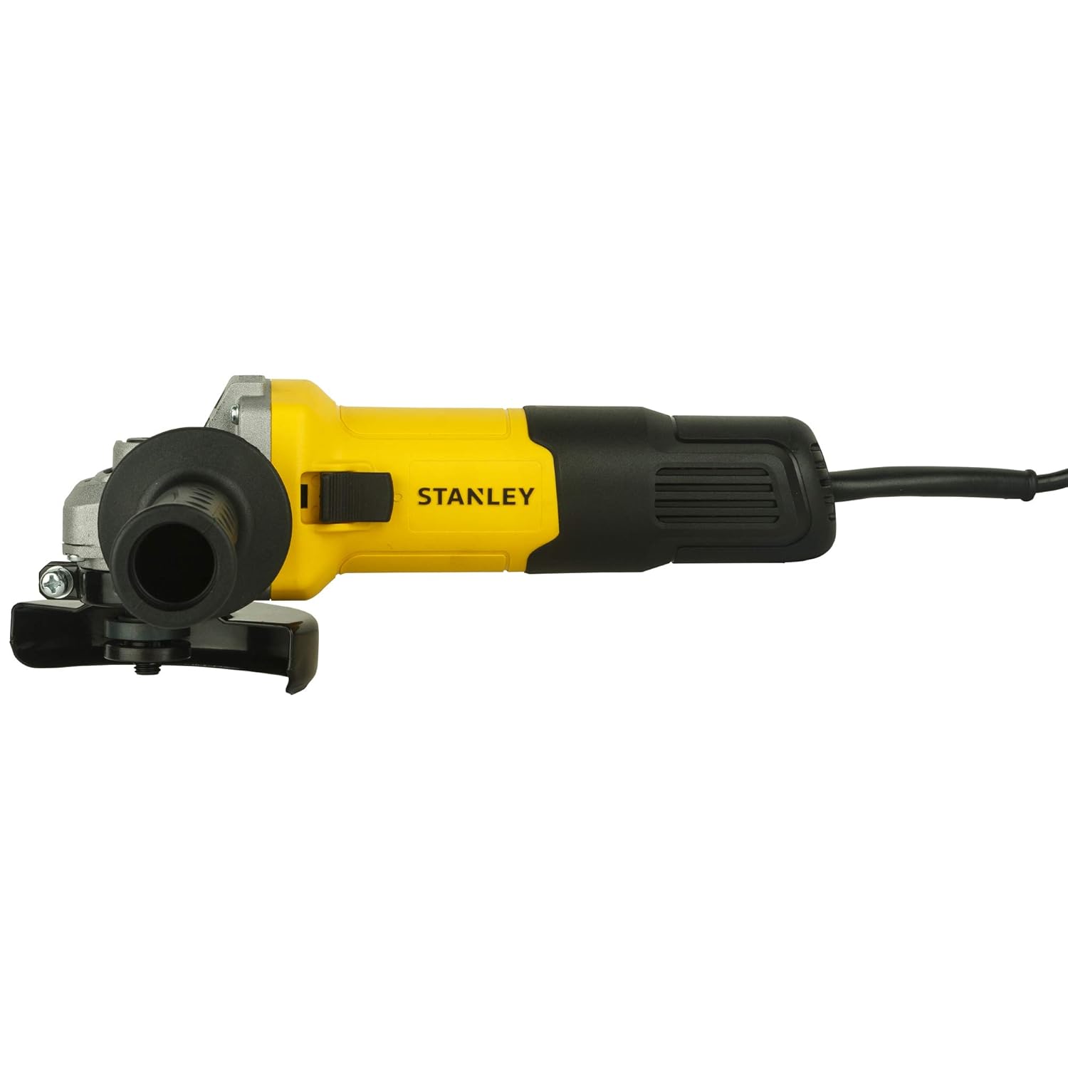 STANLEY SG7100-IN SLIM Small Angle Grinder, 179 mm Gripping Girth, 750 W High Performance Motor, 100mm Disc Diameter, Burst-Proof Guard And Spindle Lock
