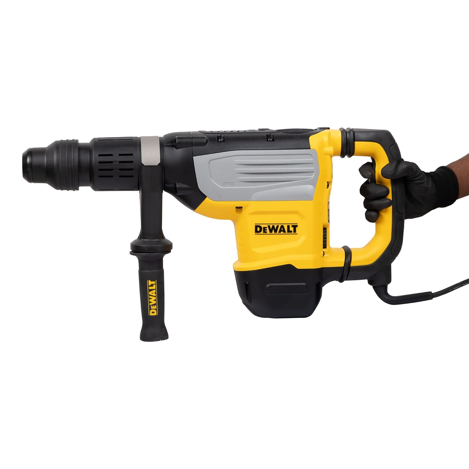 DEWALT D25773K-QS 1700Watt 52mm 10Kg SDS-Max 2-Mode Combi hammer with Anti Rotation System-Perform and Protect Shield