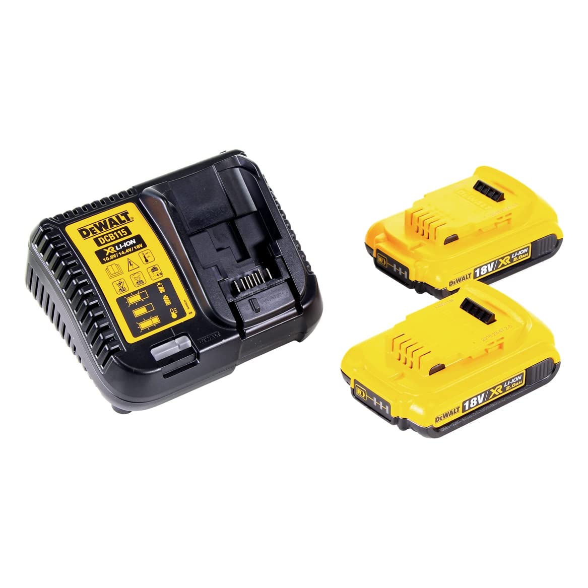 DEWALT DCN660D2 18V XR Li-ion Cordless 110 Nail Capacity Nailer with Brushless motor and 2×2.0Ah batteries included