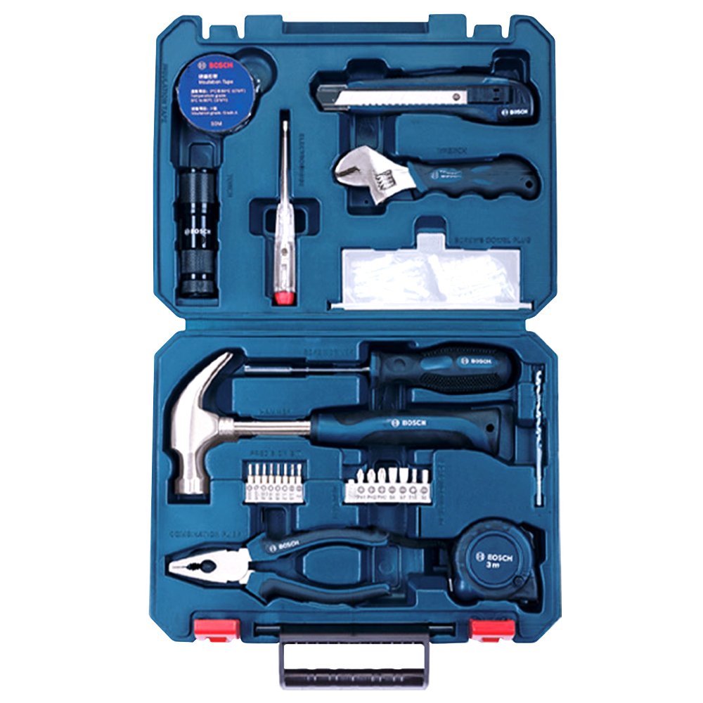 BOSCH Professional GSB 500 RE Corded-Electric Drill Tool Set, 10 mm, 500 Watt, 1 Year Warranty