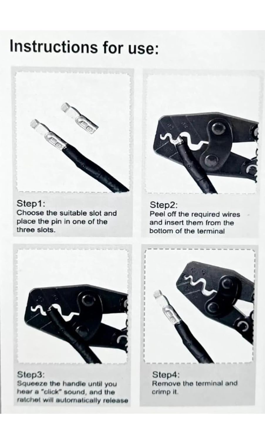 Taparia Crimping Tool (0.5-6 mm CAPACITY) (CTR06)